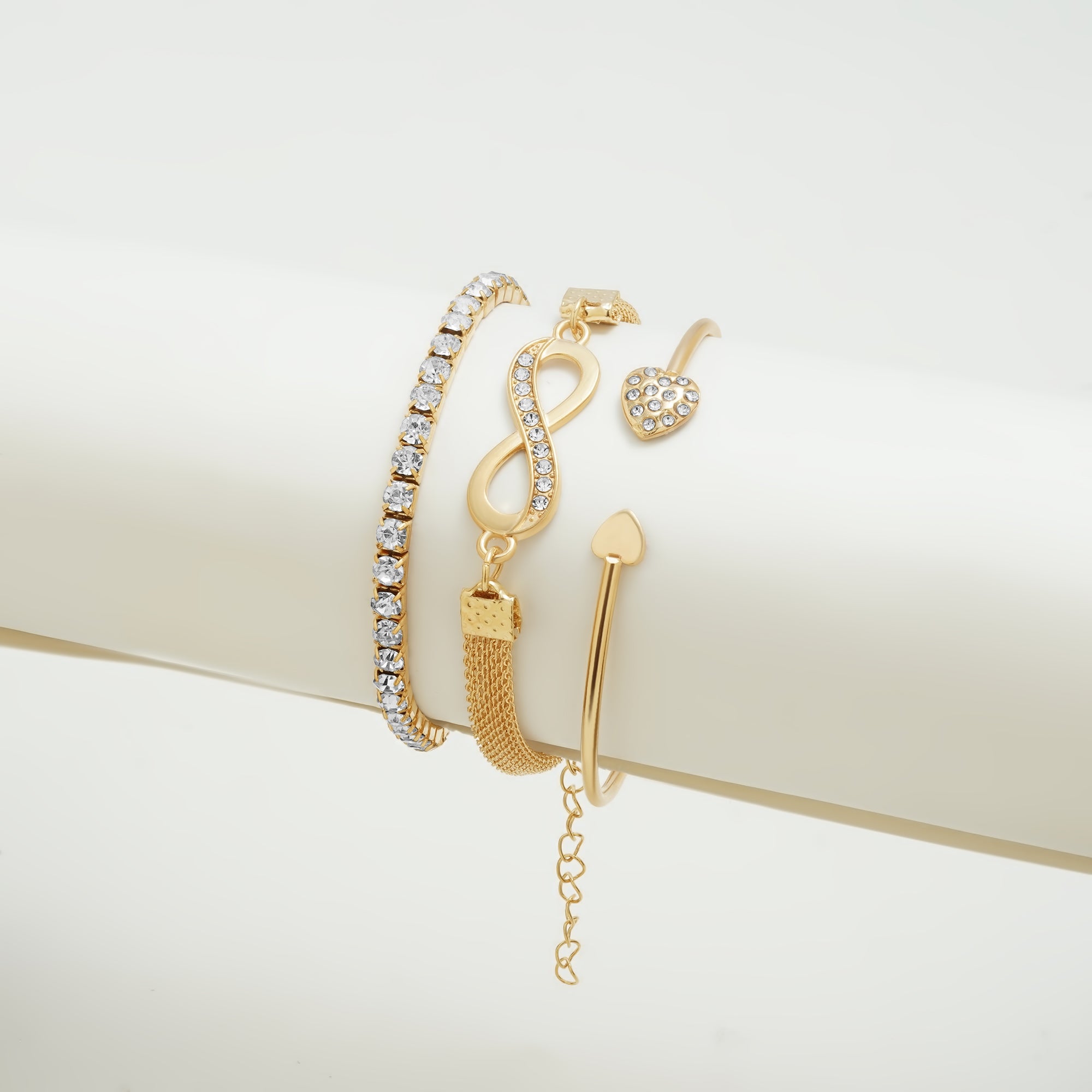 3 in one Ladies' Love Opening Bracelet