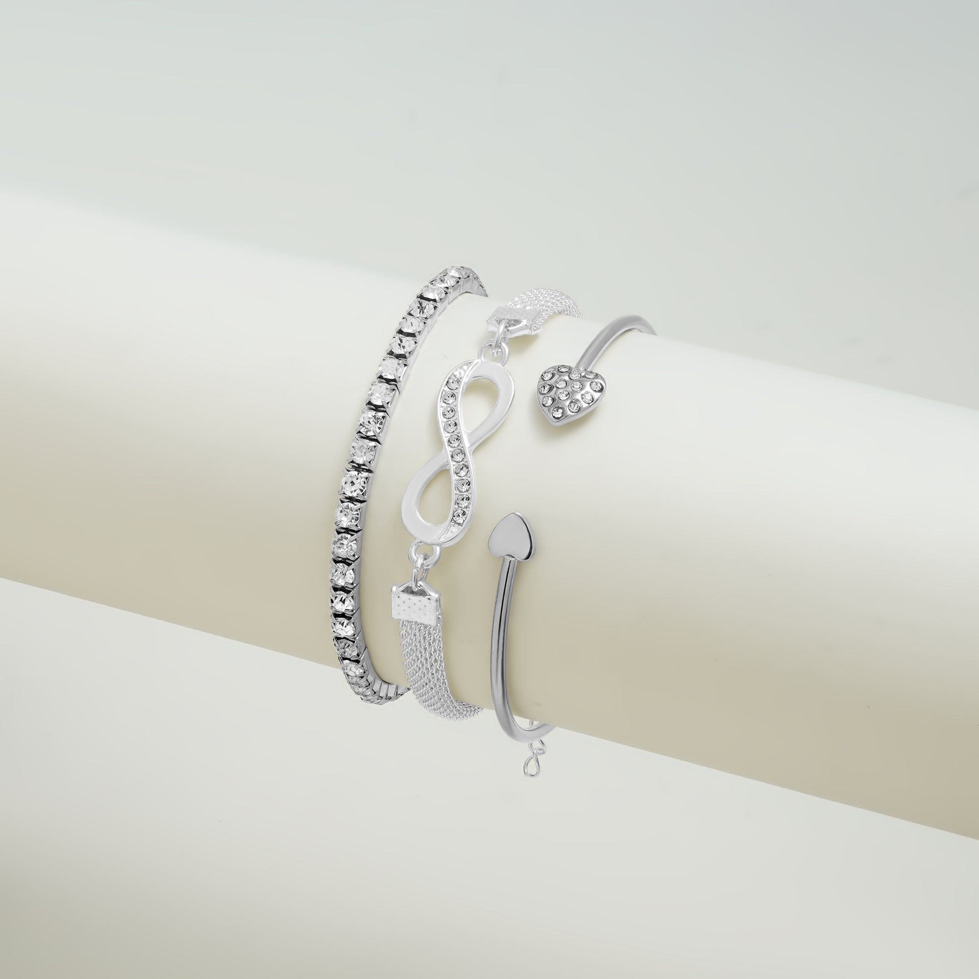 3 in one Ladies' Love Opening Bracelet